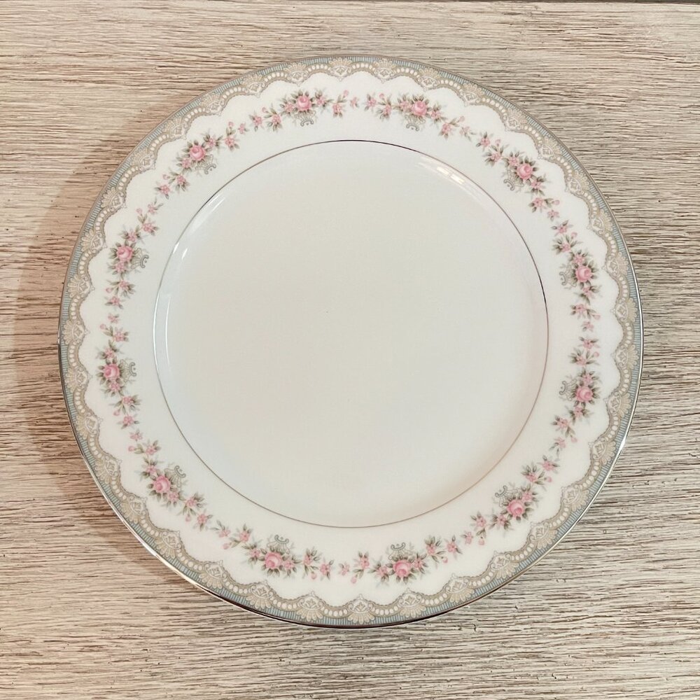 Noritake China Glenwood 5770 Salad Plate 8.25" Rose Flower I Have 8 Available